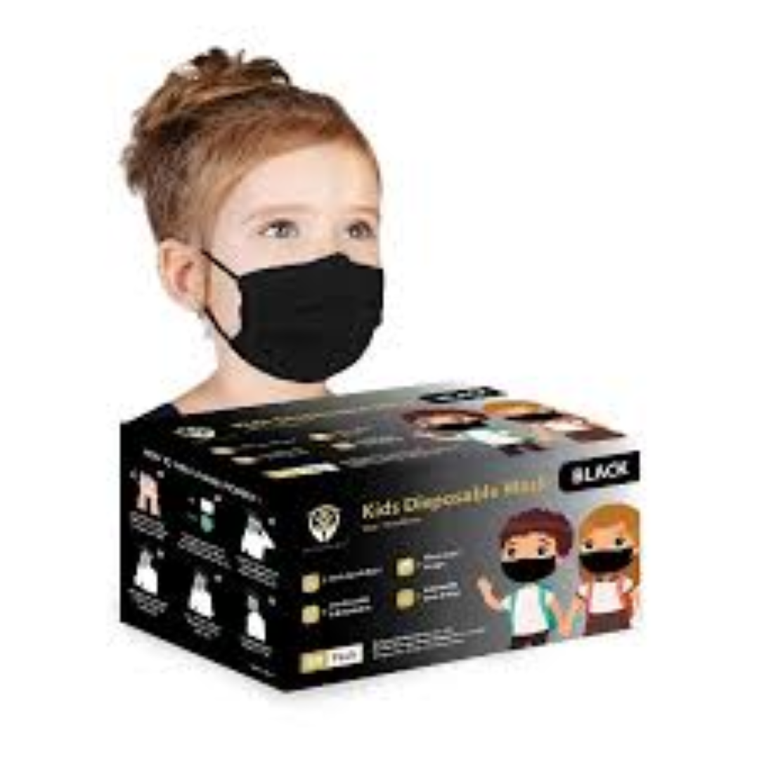 KIDS MASK BLACK